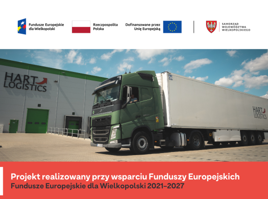 Hart Logistics realizuje projekt przy wsparciu Funduszy Europejskich 